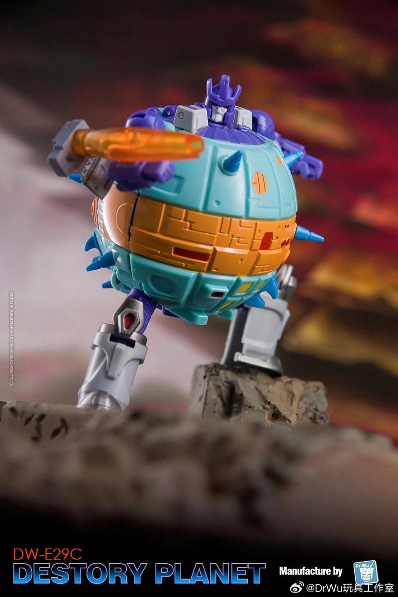 Dr.Wu DW-E01C Destroy Emperor Galvatron & DW-E29 Destroy Planet Grand Galvatron Japanese Version Set of 2