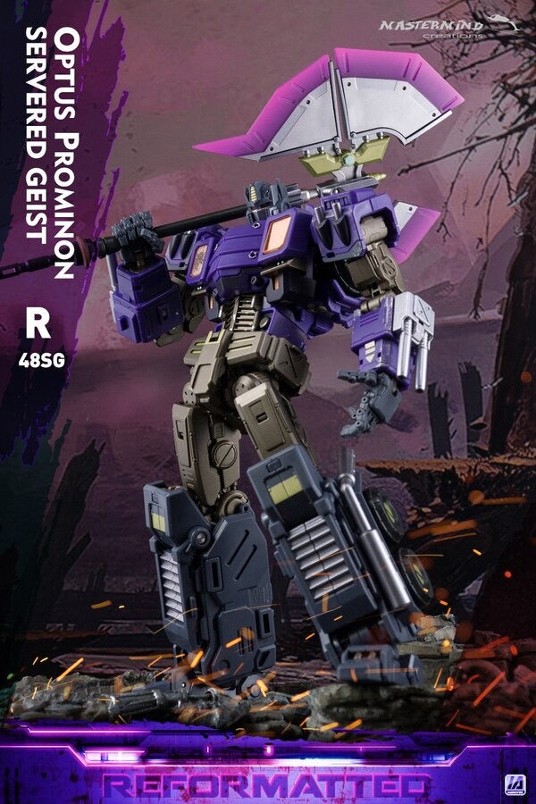 Mastermind Creations R-48SG Optus Prominon Servered Geist Shattered Glass Version