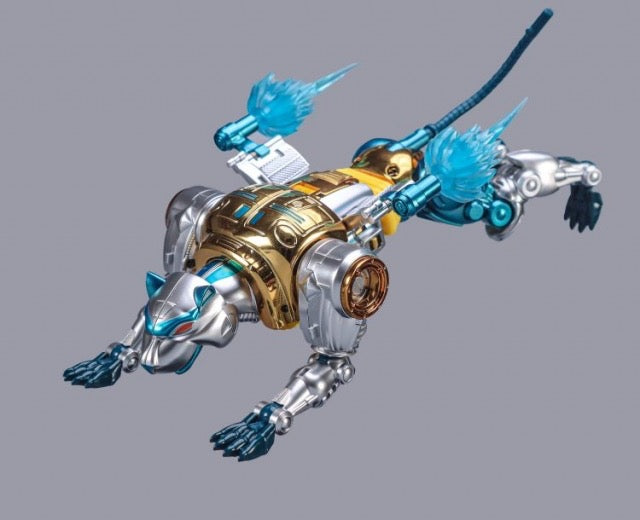 TransArtToys BWM-03 Metal Panther Commander | Cheetor Fine Coating Reissue