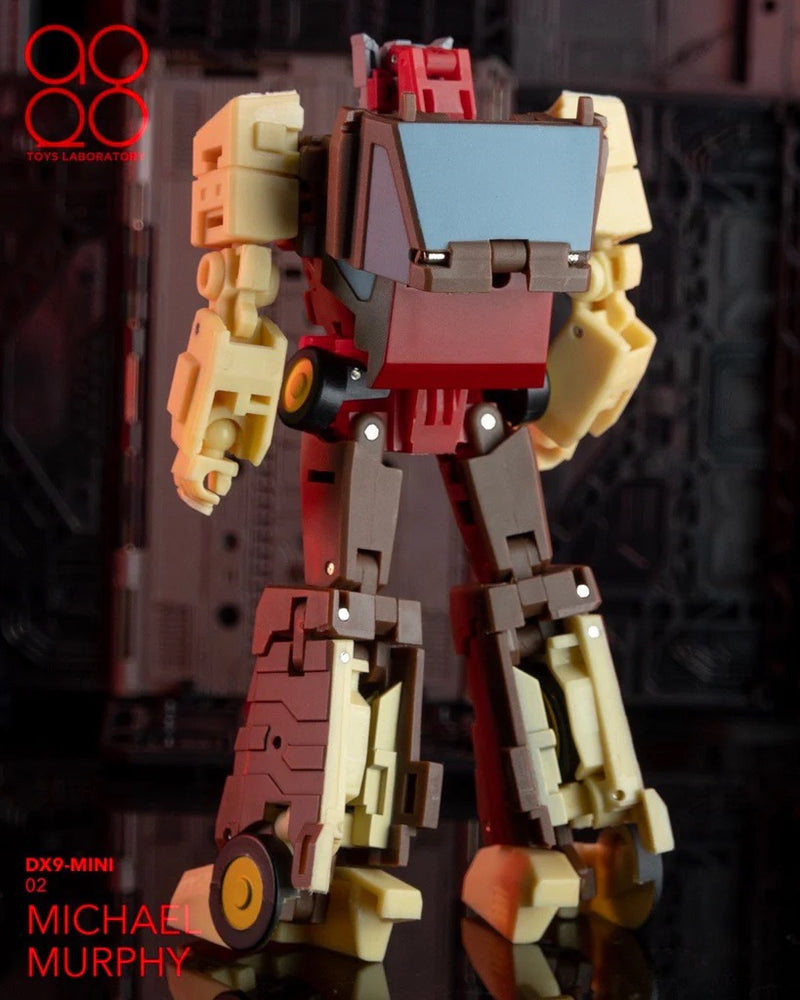 DX9 Mini-02 Michael Murphy Headmasters | Chromedome | Legend Scale