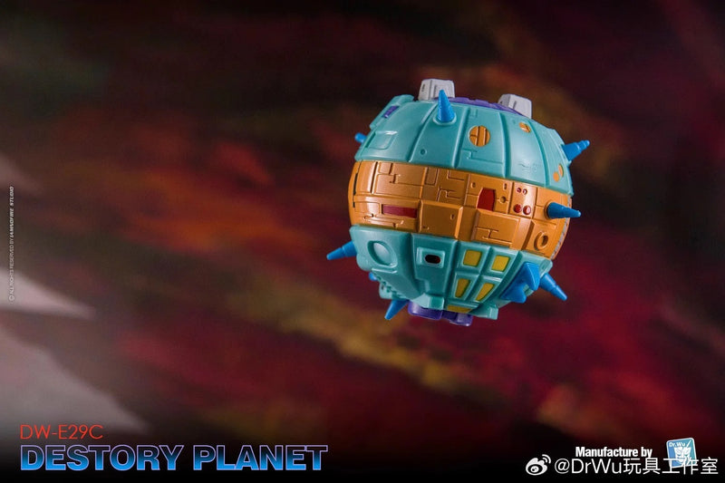 Dr.Wu DW-E01C Destroy Emperor Galvatron & DW-E29 Destroy Planet Grand Galvatron Japanese Version Set of 2