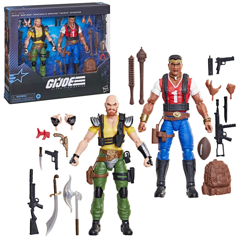G.I. Joe Classified Series #193, David“Red Dog” Taputapu & Varujan “Taurus” Ayvazyan