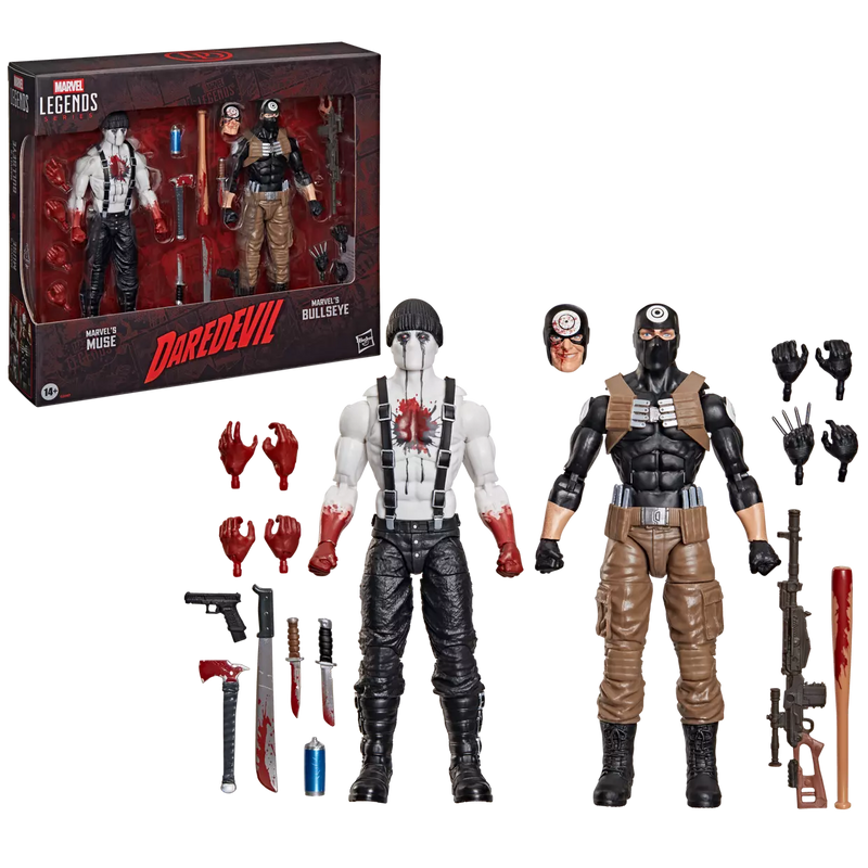 Marvel Legends Series Marvel’s Bullseye and Marvel’s Muse