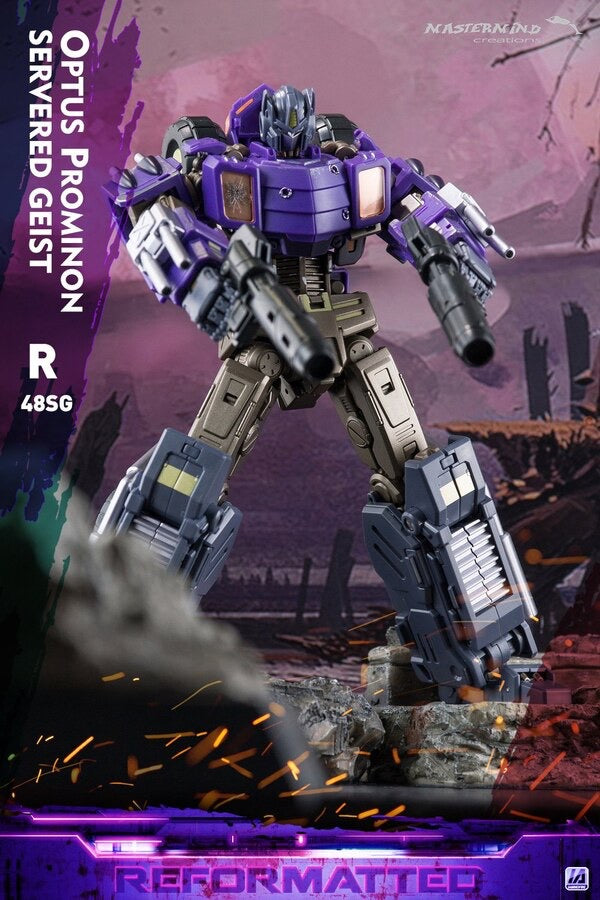 Mastermind Creations R-48SG Optus Prominon Servered Geist Shattered Glass Version