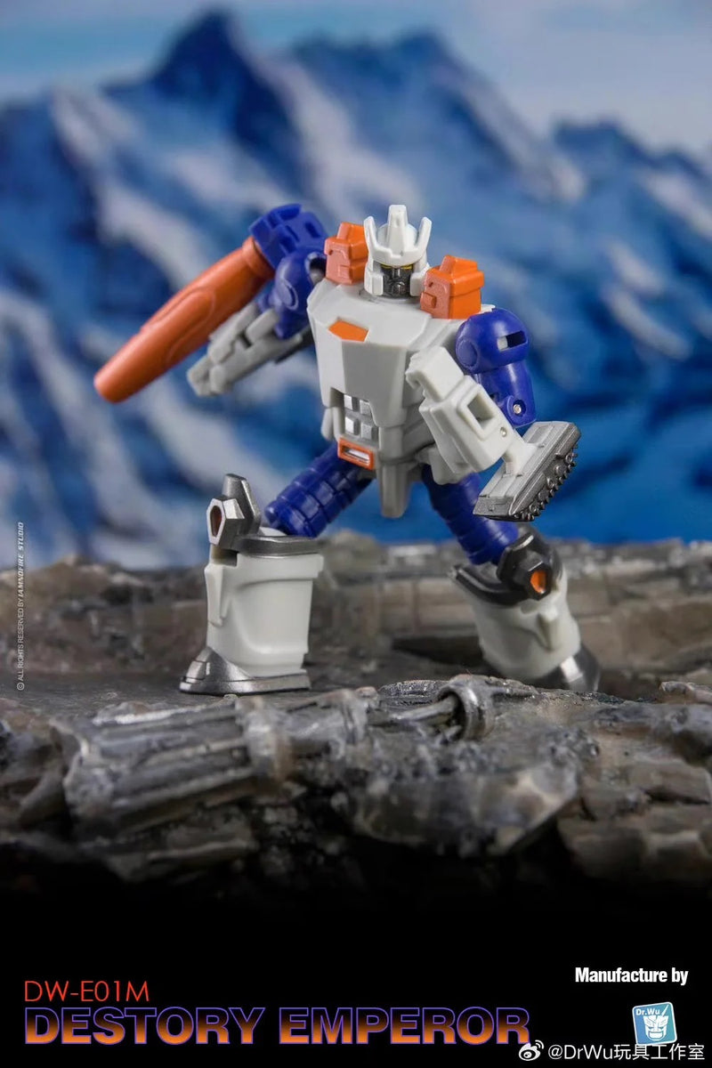Dr.Wu DW-E01M Destroy Emperor Galvatron & DW-E29 Destroy Planet Grand Galvatron Comic Version Set of 2