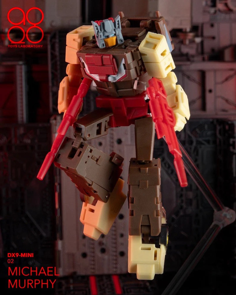 DX9 Mini-02 Michael Murphy Headmasters | Chromedome | Legend Scale
