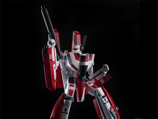 Fugu Model FG-01 Macross VF1S God of Flame w/ Fast Pack Armor Deluxe Ver.