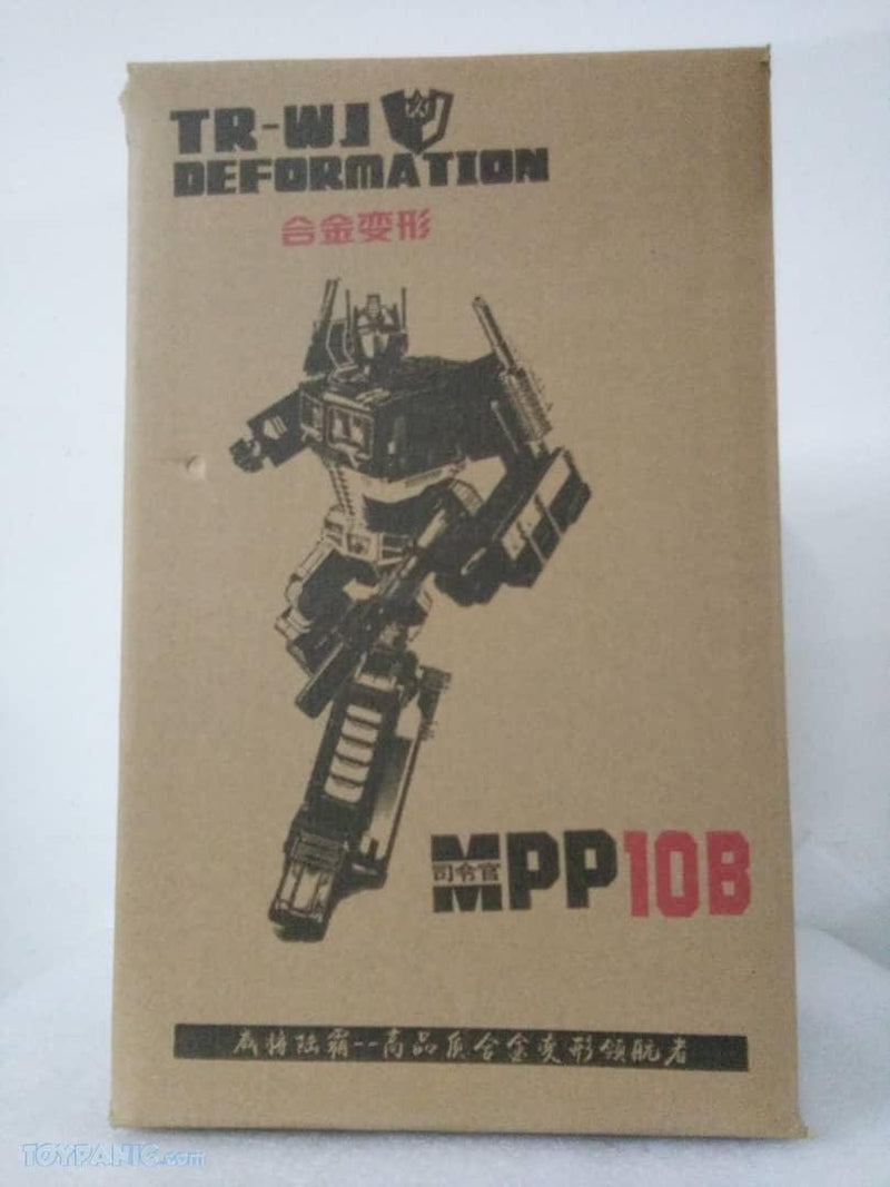 WeiJiang WJ MPP10B Diablo Commander Optimus Prime Nemesis Prime Oversized Black Convoy