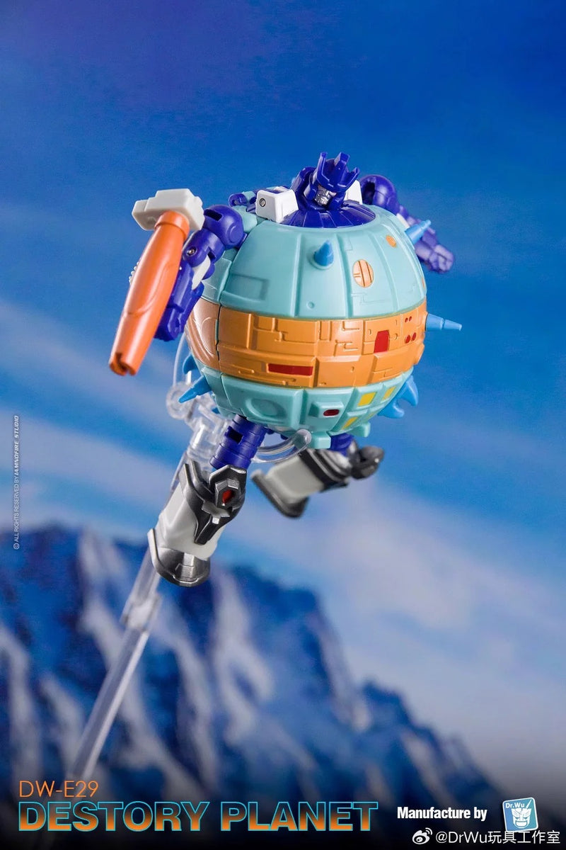 Dr.Wu DW-E01M Destroy Emperor Galvatron & DW-E29 Destroy Planet Grand Galvatron Comic Version Set of 2