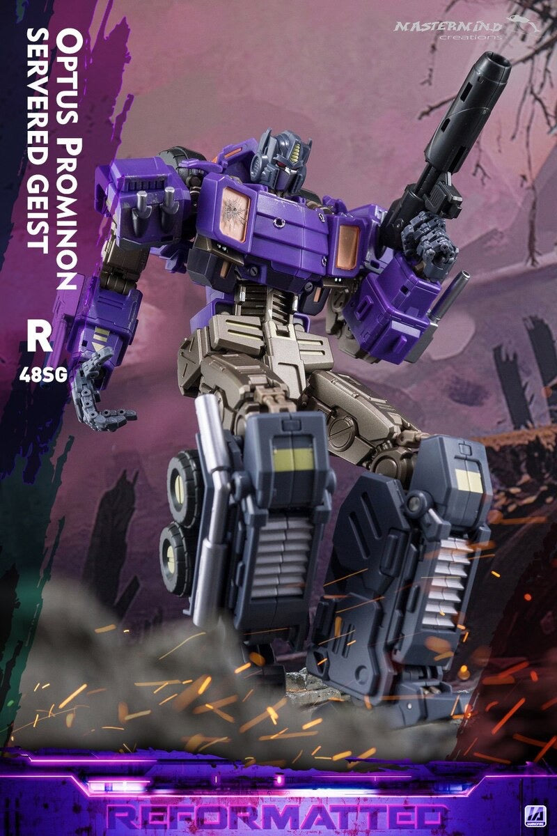 Mastermind Creations R-48SG Optus Prominon Servered Geist Shattered Glass Version