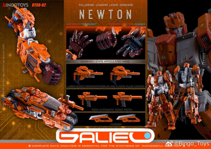 Deposit: Bingo Toys BT08-2 Newton | Afterburner | Computron