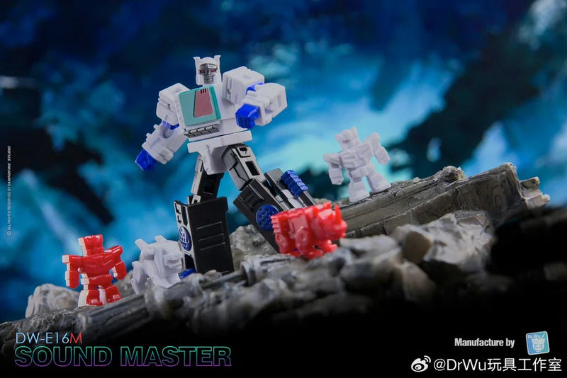 Dr.Wu DW-E02M Monitor & DW-E16M Sound Master SG Ver. | Soundwave & Blaster Set of 2