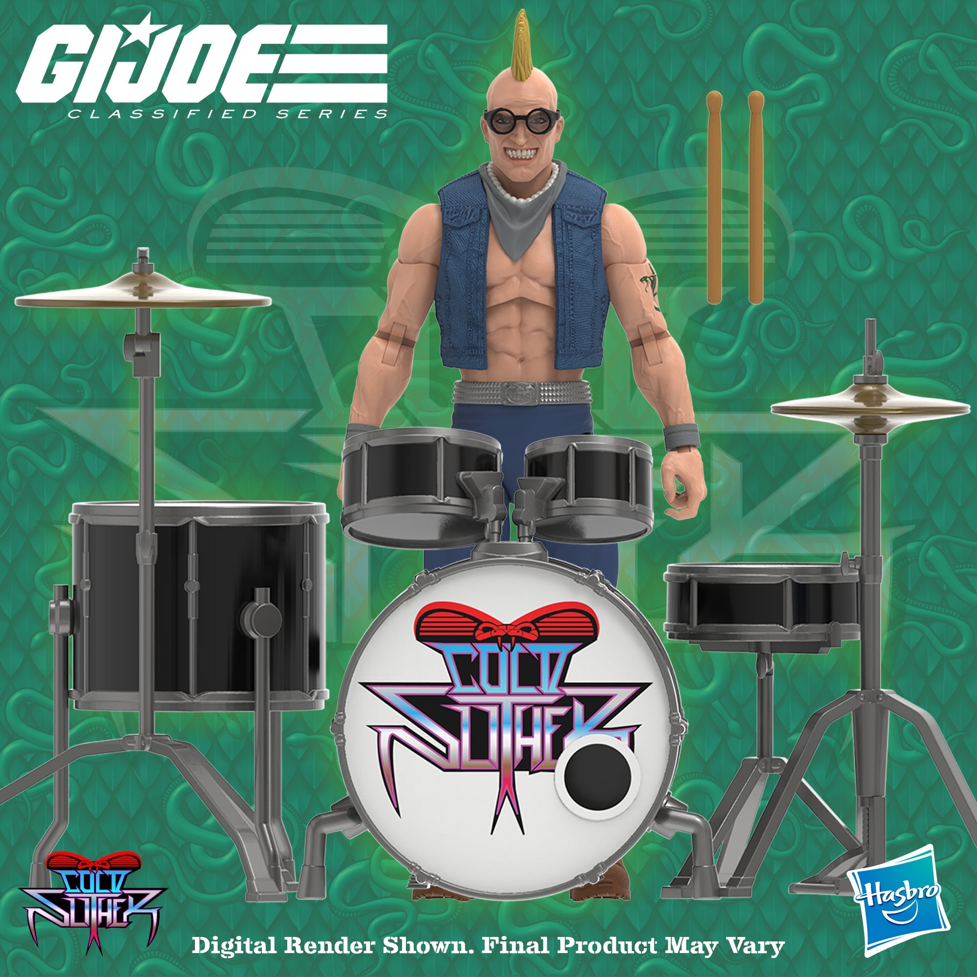 GI Joe Classified Series #163 Dreadnoks Cold Slither Band of