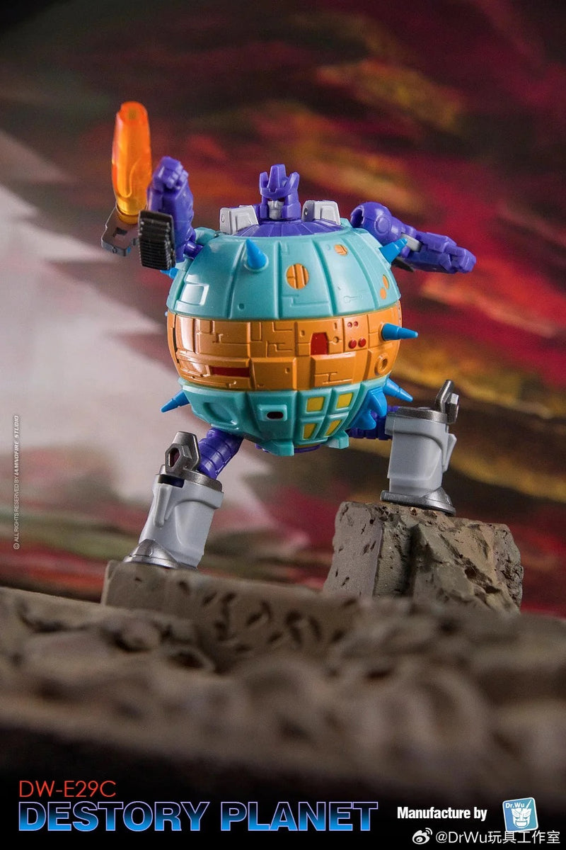 Dr.Wu DW-E01C Destroy Emperor Galvatron & DW-E29 Destroy Planet Grand Galvatron Japanese Version Set of 2