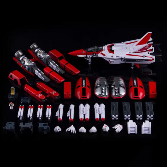 Fugu Model FG-01 Macross VF1S God of Flame w/ Fast Pack Armor Standard Ver.( w/o stand)