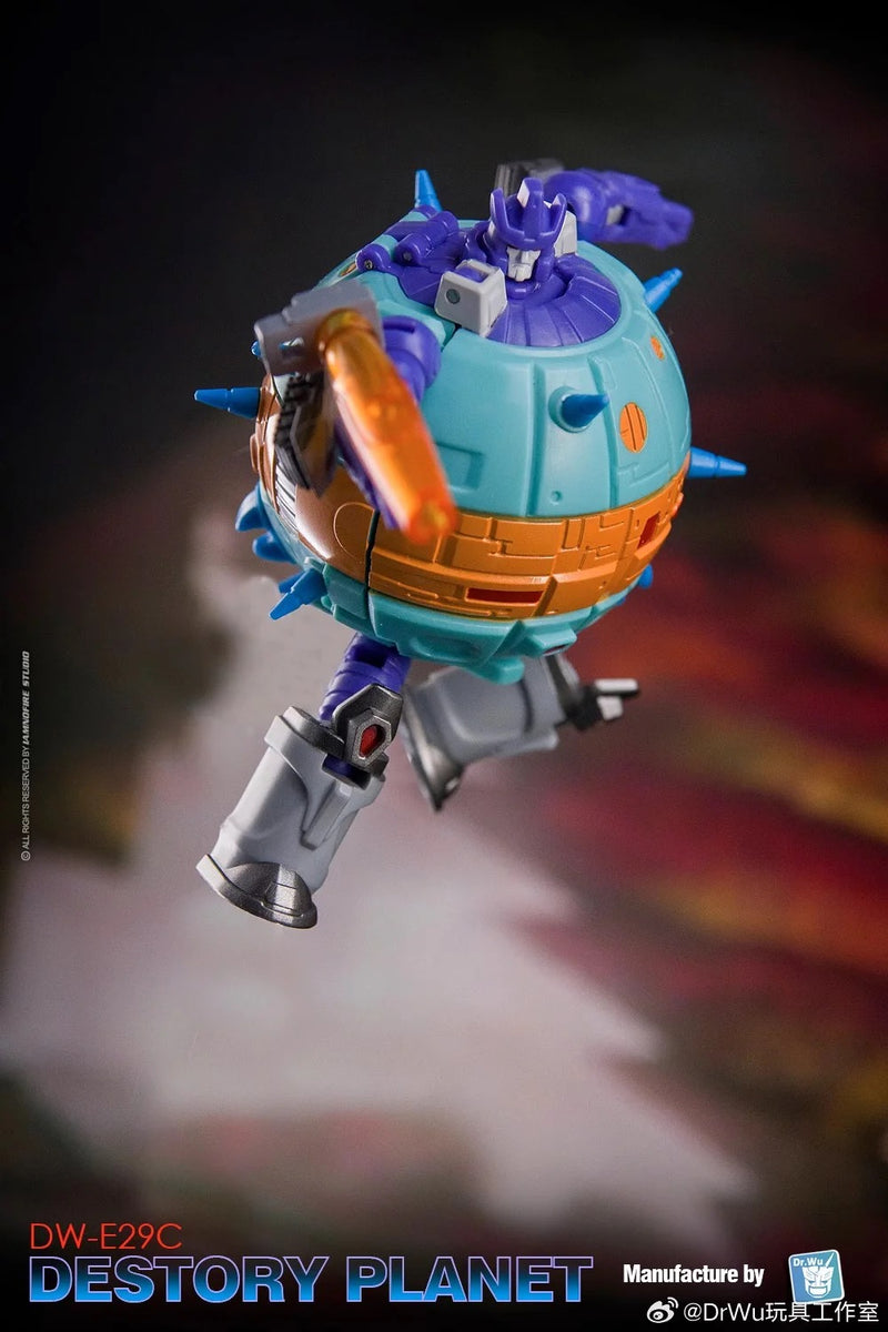 Dr.Wu DW-E01C Destroy Emperor Galvatron & DW-E29 Destroy Planet Grand Galvatron Japanese Version Set of 2