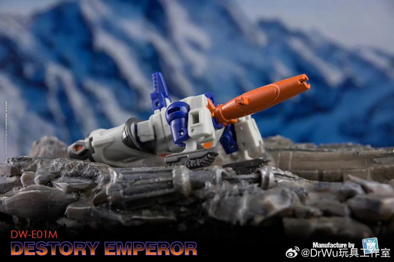 Dr.Wu DW-E01M Destroy Emperor Galvatron & DW-E29 Destroy Planet Grand Galvatron Comic Version Set of 2