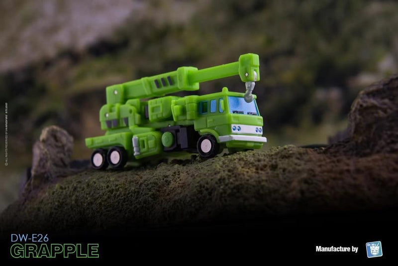Dr.Wu DW-E27 Perceptor & DW-E28 Green Grapple Set of 2