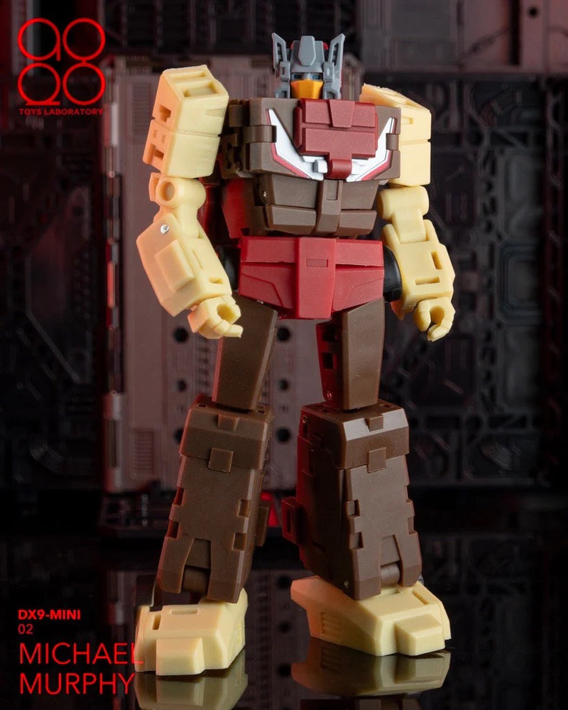 DX9 Mini-02 Michael Murphy Headmasters | Chromedome | Legend Scale