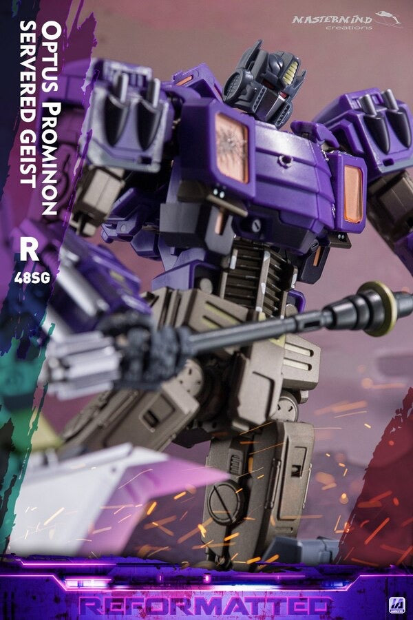 Mastermind Creations R-48SG Optus Prominon Servered Geist Shattered Glass Version