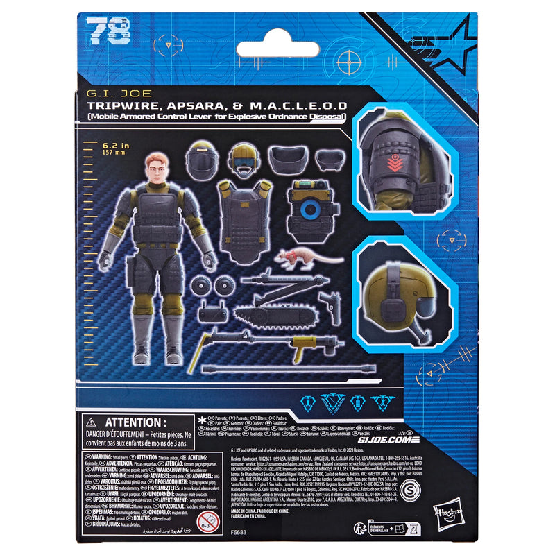 G.I. Joe Classified Series Tripwire, Apsara, & M.A.C.L.E.O.D., 78