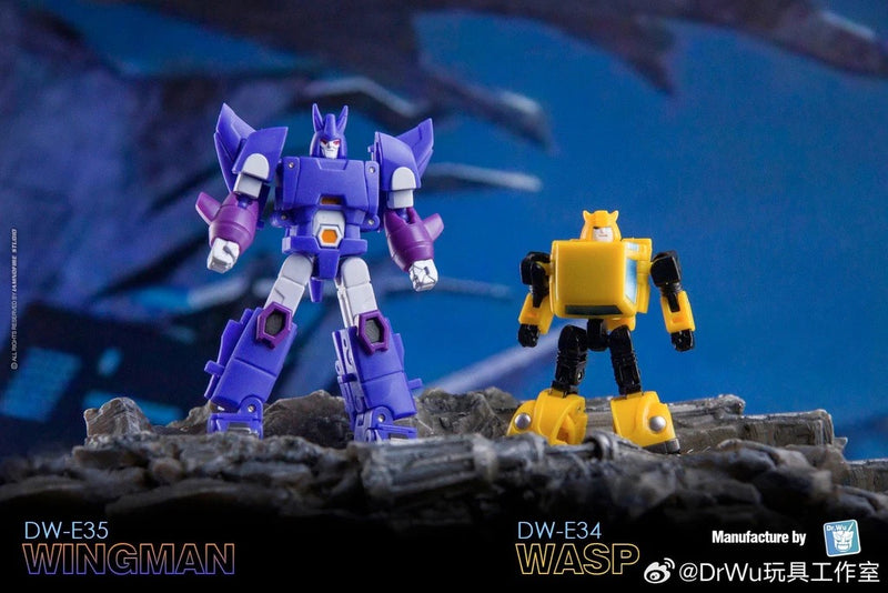 Dr.Wu DW-E35 & E34 Wingman & Wasp | Cyclonus & Bumblebee