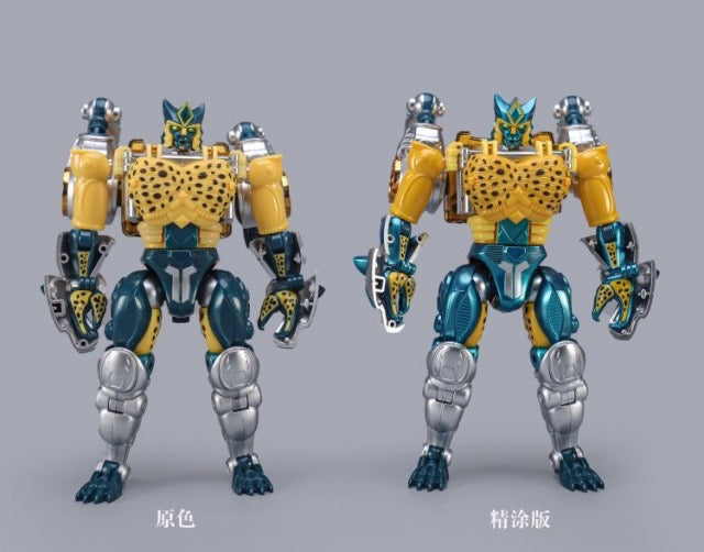 TransArtToys BWM-03 Metal Panther Commander | Cheetor Fine Coating Reissue