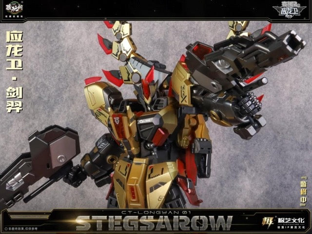 Cang Toys Longyan01 Stegsarow Shuraking Stegosaurus Dinobots | Snarl