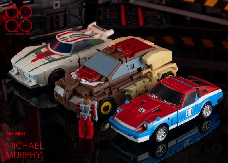 DX9 Mini-02 Michael Murphy Headmasters | Chromedome | Legend Scale