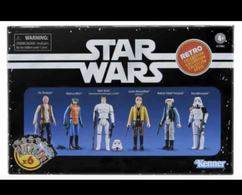 Star Wars Retro Collection A New Hope 6 figure set (3.75")