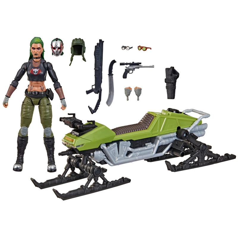 G.I. Joe Classified Series #194 Zanya and  Dreadnok Chameleon (Swamp Skier)
