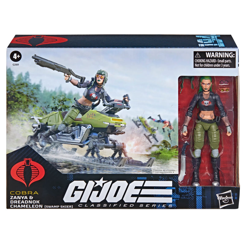 G.I. Joe Classified Series #194 Zanya and Dreadnok Chameleon