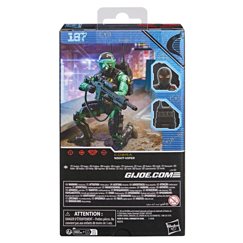 G.I. Joe Classified Series #187 Night Viper
