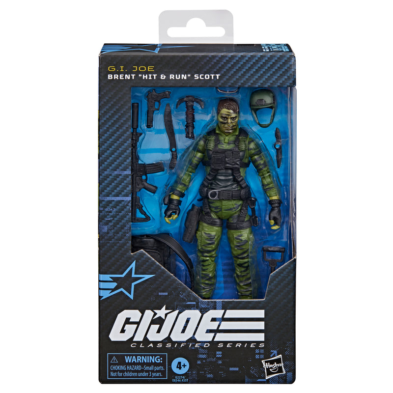 G.I. Joe Classified Series #188 Brent "Hit & Run" Scott