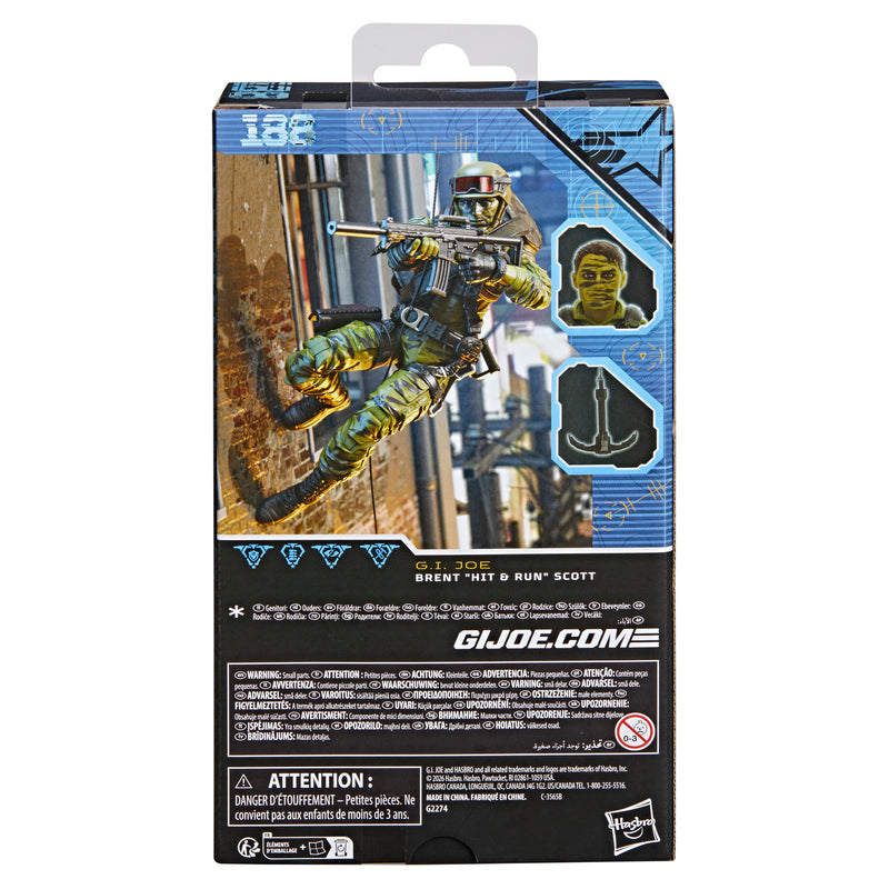 G.I. Joe Classified Series #188 Brent "Hit & Run" Scott