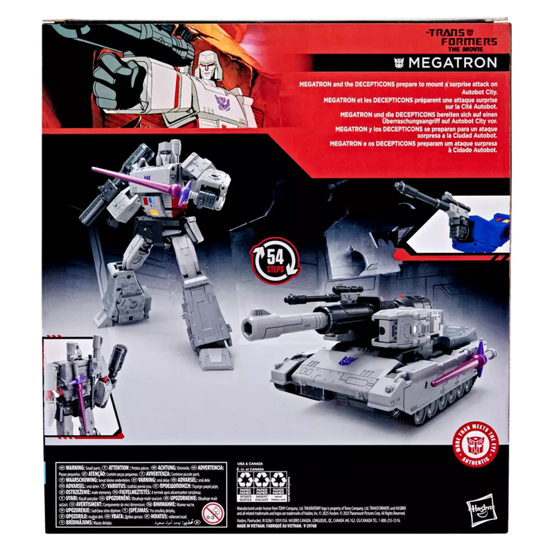 Transformers Studio Series Transformers: The Movie Megatron