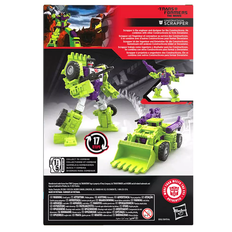 Transformers Studio Series Deluxe Class Transformers: The Movie Scrapper