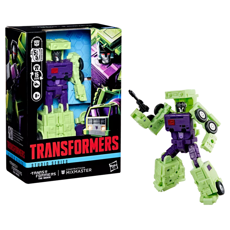 Transformers Studio Series Deluxe Class Transformers: The Movie Mixmaster