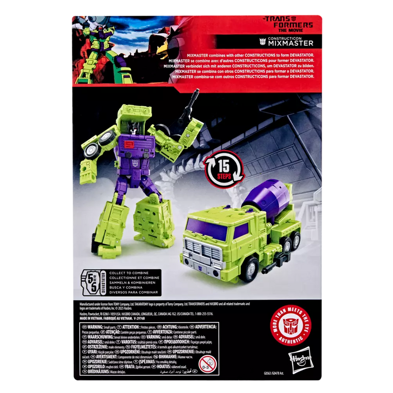 Transformers Studio Series Deluxe Class Transformers: The Movie Mixmaster