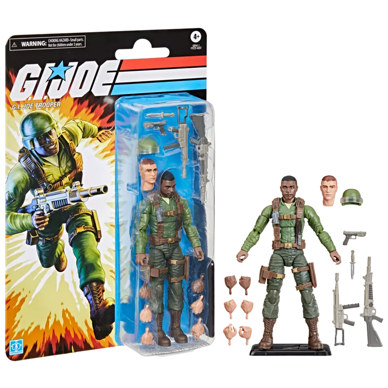 G.I. Joe Classified Series Retro Cardback G.I. Joe Trooper