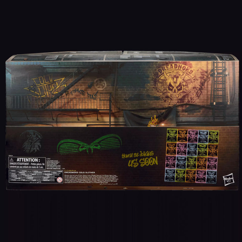GI Joe Classified Series #163 Dreadnoks Cold Slither Band of Vipers Tour Commemorative Action Figure Set (SDDC)