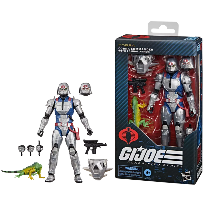 G.I. Joe Classified Series #168, Cobra Commander With Combat Armor
