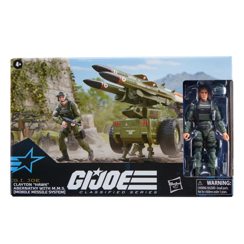 G.I. Joe Classified Series #182, Clayton “Hawk” Abernathy with M.M.S. (Mobile Missile System)