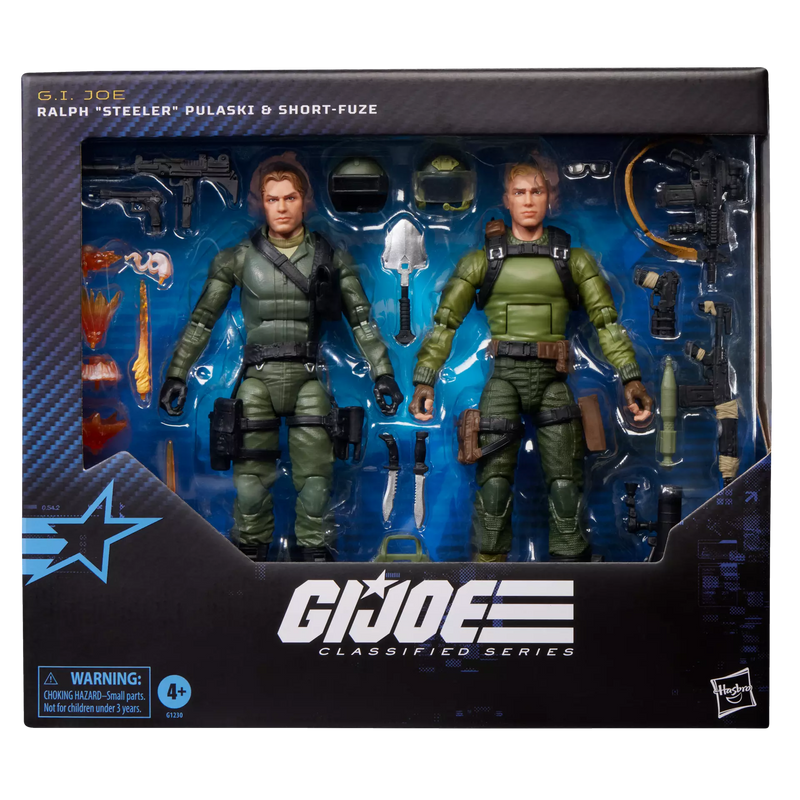 G.I. Joe Classified Series #181, Ralph “Steeler” Pulaski & Short-Fuze (US Target Exclusive)