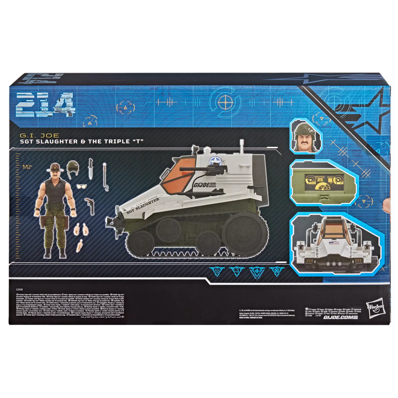 Deposit: G.I. Joe Classified Series #214, Sgt Slaughter & the Triple "T"