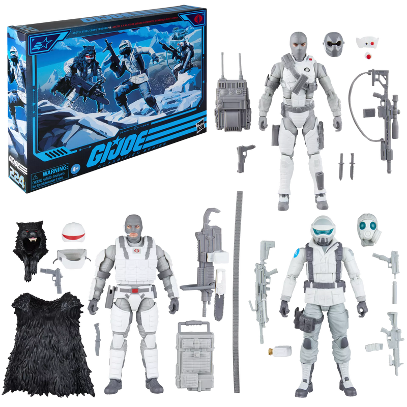 Deposit: G.I. Joe Classified Series #224 Arctic Battle 3-Pack