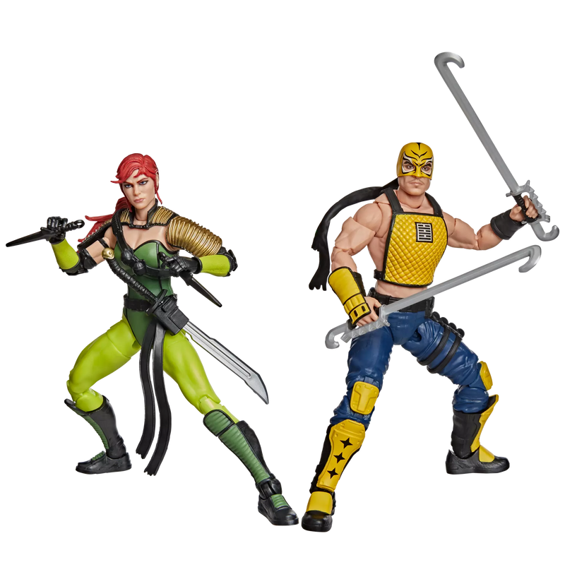 Deposit: G.I. Joe Classified Series #212, Ninja Force Scarlett and T'Jbang