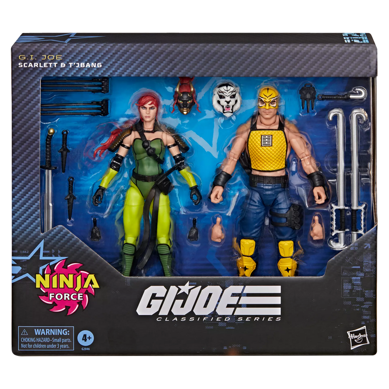 Deposit: G.I. Joe Classified Series #212, Ninja Force Scarlett and T'Jbang