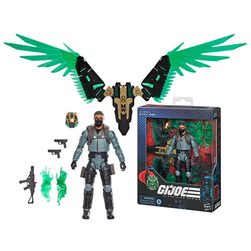 Deposit: G.I. Joe Classified Series #225, D.I.R.E. Hawk (Dread-Inducing Responsive Energy)