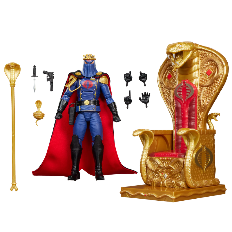 Deposit: G.I. Joe Classified Series #221, Cobra Commander (Dress Uniform and Throne)